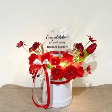 Bloom Box Akrilik Ucapan Grand Opening Cikokol Lama Tangerang