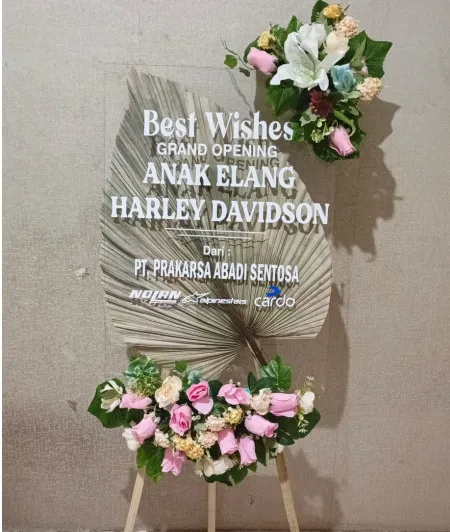 Papan Akrilik Ucapan Grand Opening Cikokol Lama Tangerang